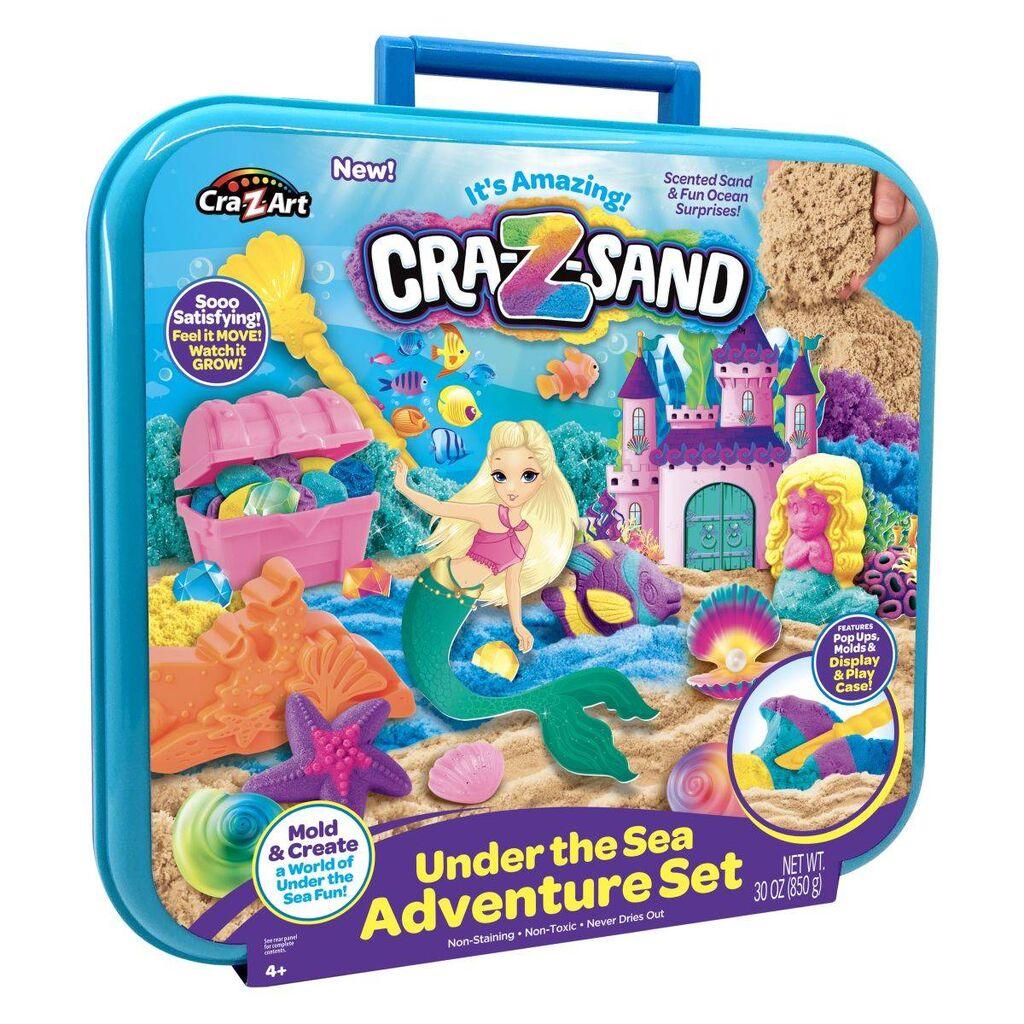 Crazart Сет кинетички песок Cra-Z-Sand  850 g 19659