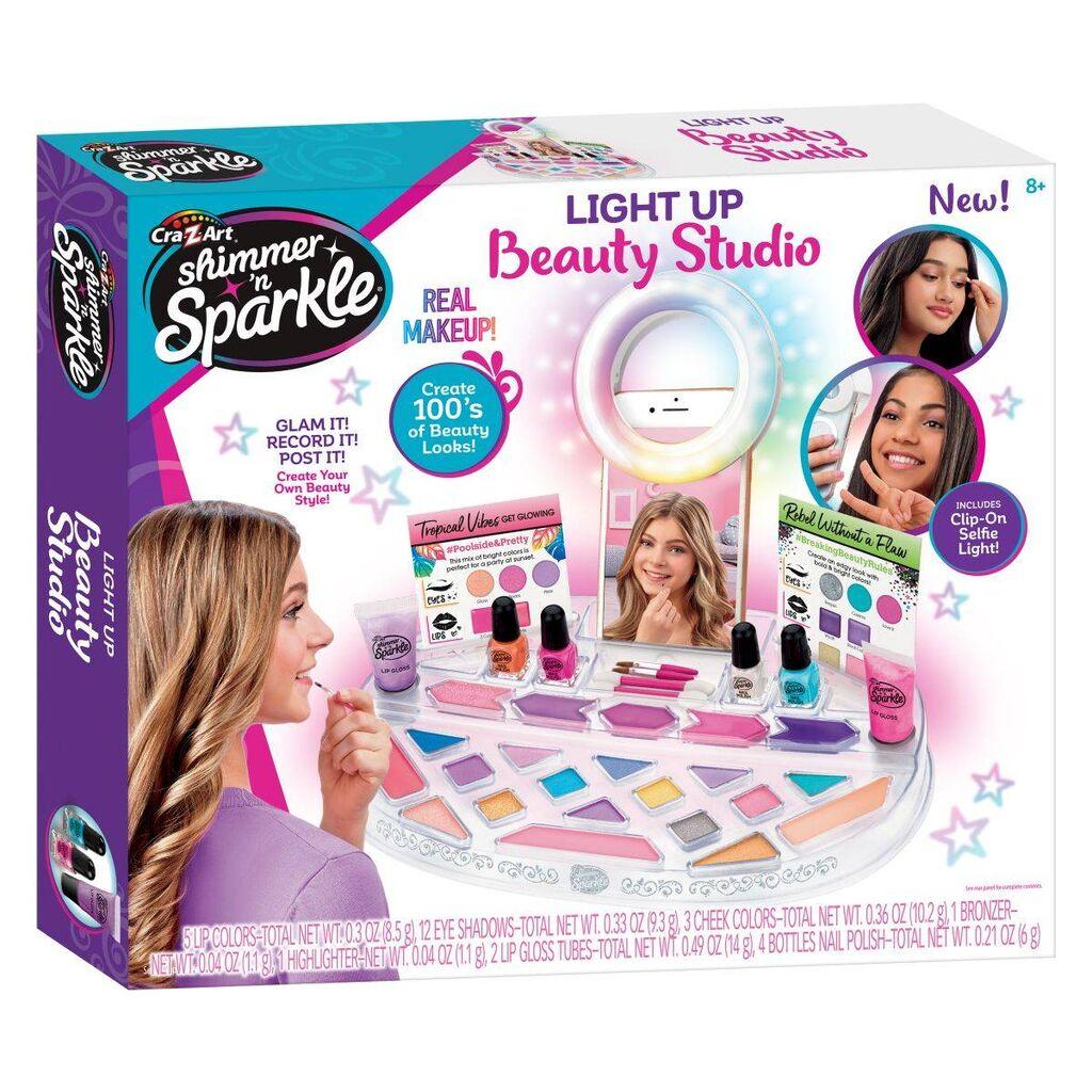 CrazartСет за шминка Light Up Beauty Studio17346