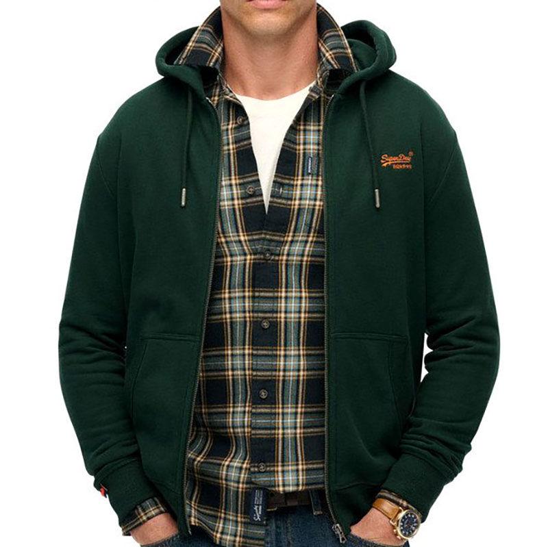 Superdry Essential Logo Zip Hoodie Hb за Мажи