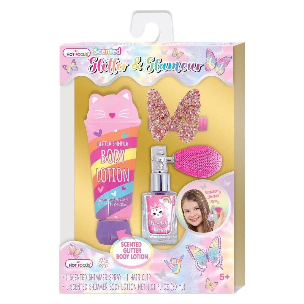 Hot Focus Крем за тело и сјајна пудра за коса