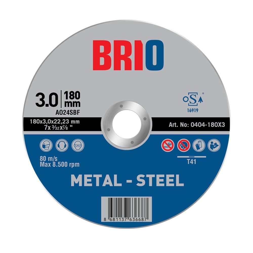 BRIO Диск за сечење 180X3 Метал