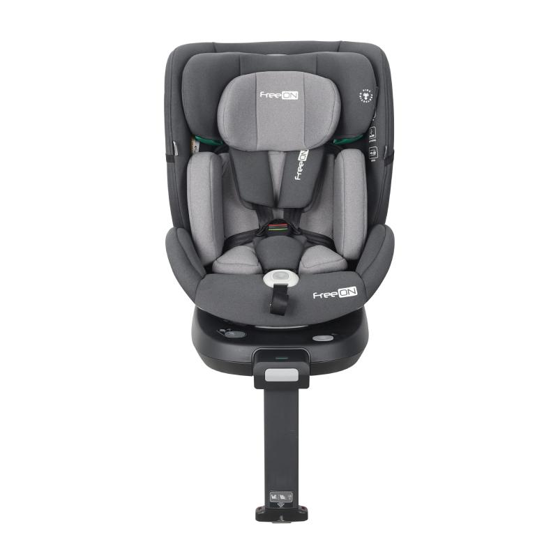 FreeON Автоседиште i-Size 40-150 cm Space сиво 82474