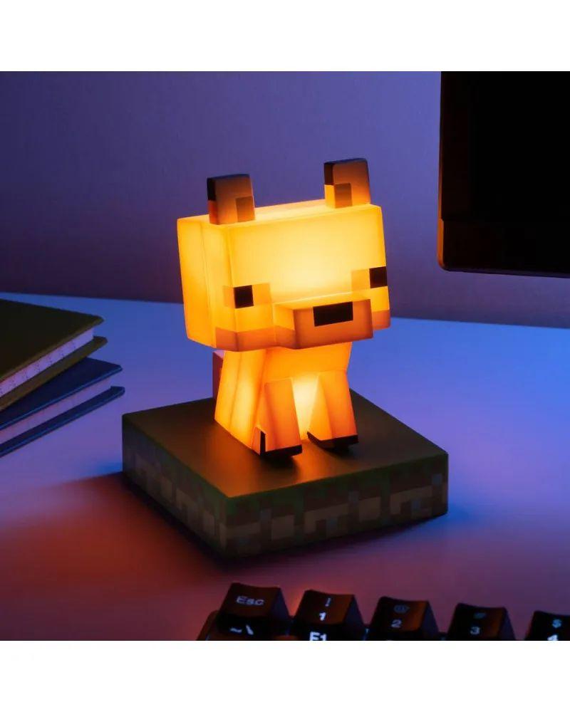 Лампа Паладоне Minecraft - Fox Icon Light