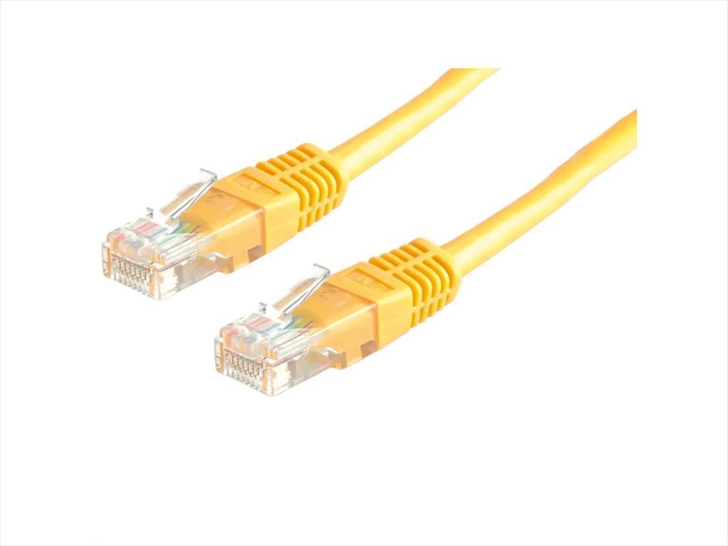 Secomp Мрежен Кабел Patch UTP CAT6 10m Жолт 21.99.1582-40