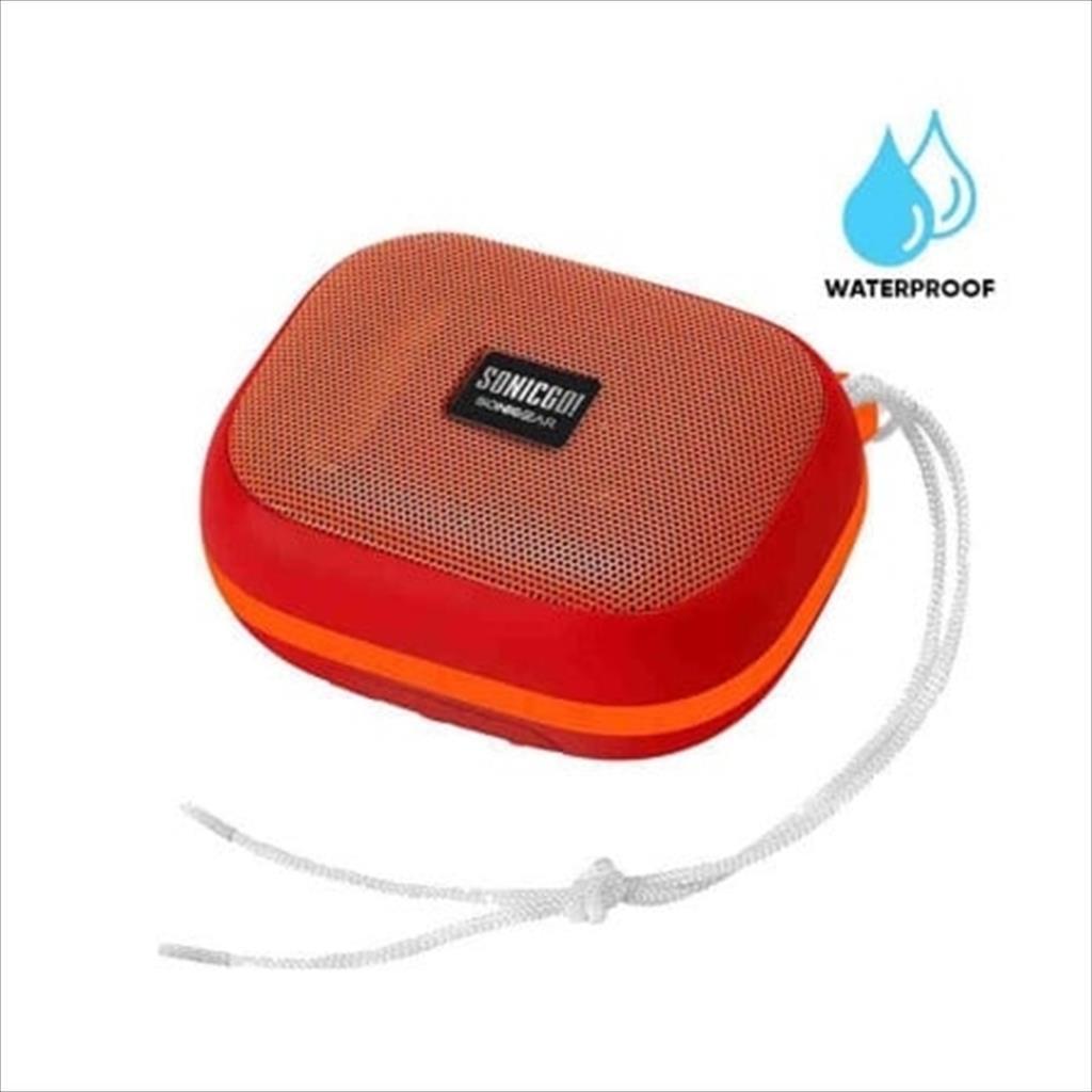 SonicGear Bluetooth Звучник SonicGo! 101 Aqua 10W IPX7 Црвен