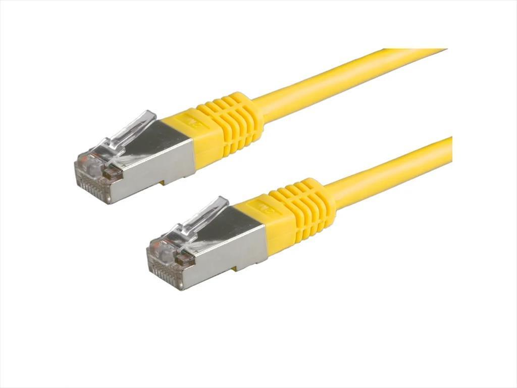 Secomp Мрежен Кабел Patch S/FTP CAT6 5m Жолт PiMF 21.99.1362-70