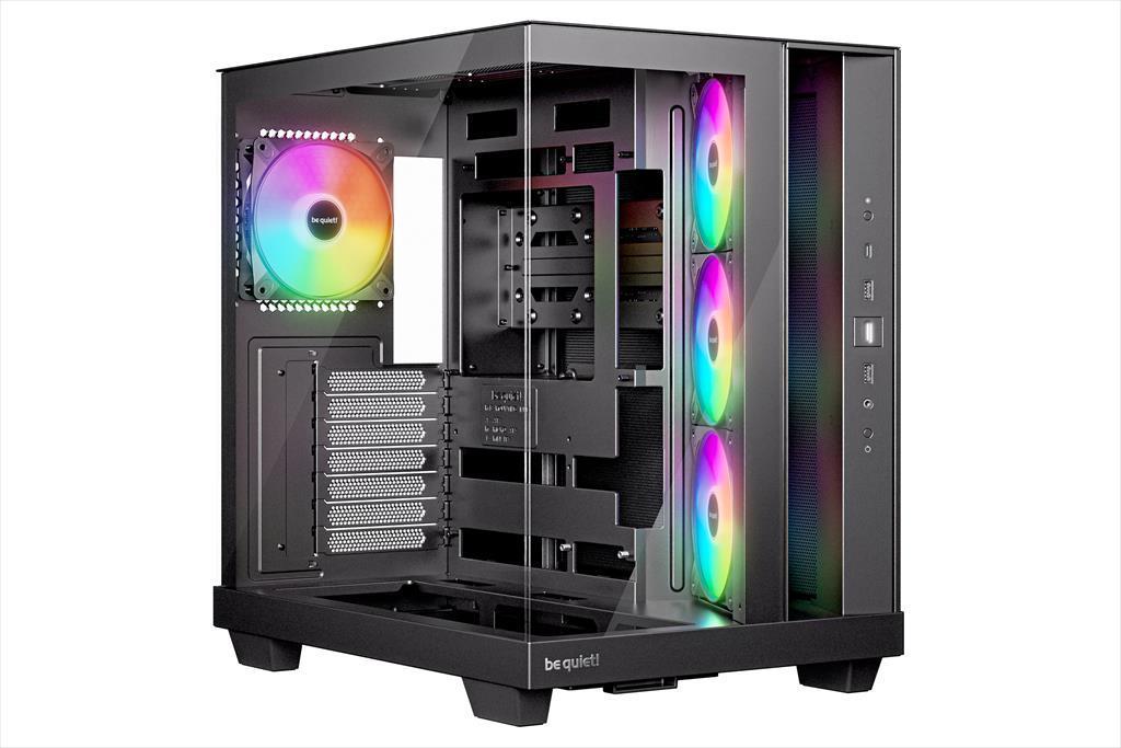 Be Quiet! Куќиште Light Base 500 LX ATX Mid-Tower Калено Стакло ARGB Црно BGW85