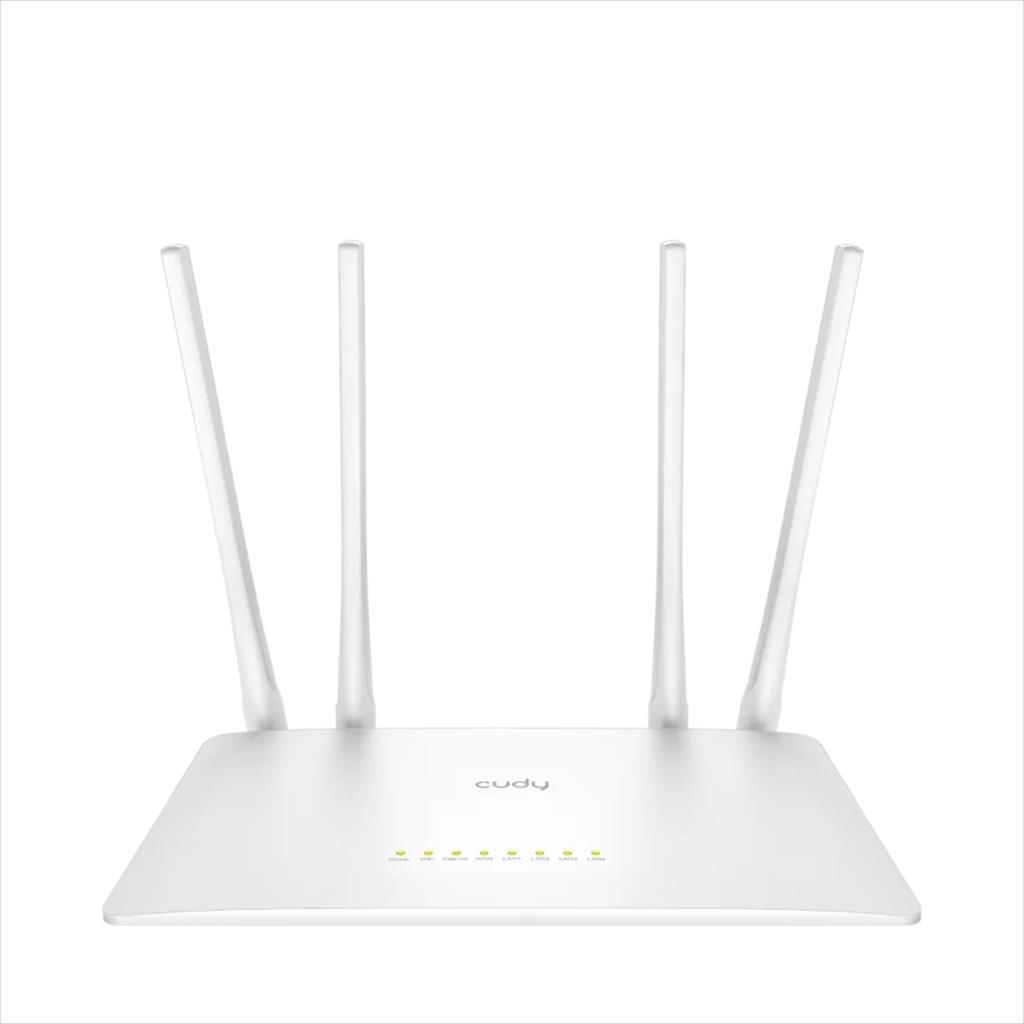 Cudy Безжичен Рутер WR300S 300N Multi Mode 4 Антени
