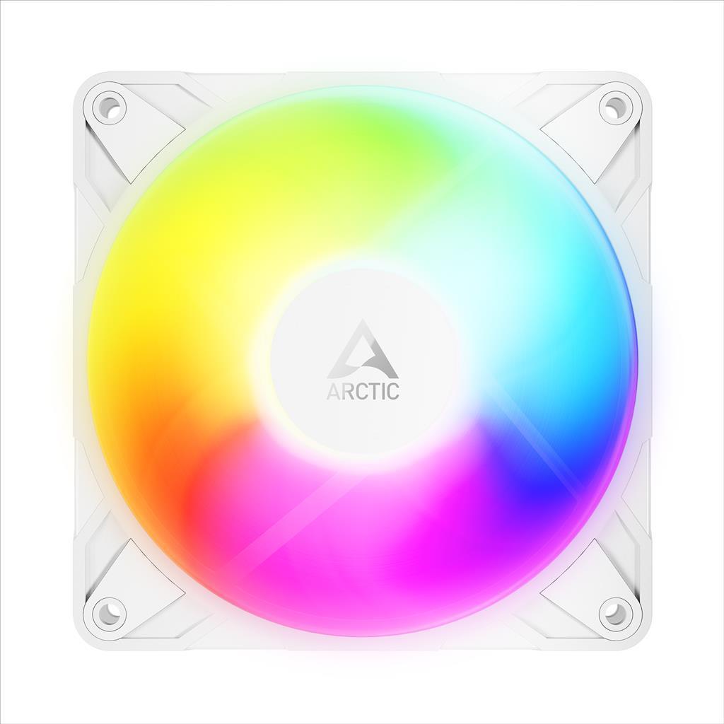 ARCTIC Кулер За Куќиште P12 Pro 120mm A-RGB PWM 500-3000 RPM Бел ACFAN00325A