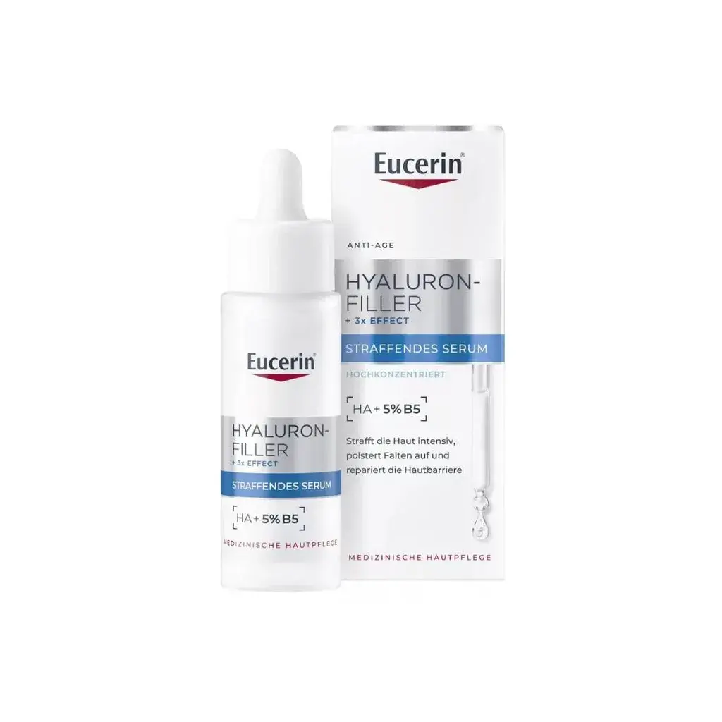 Eucerin Hyaluron Filler за зацврстување на лицето, 30 мл