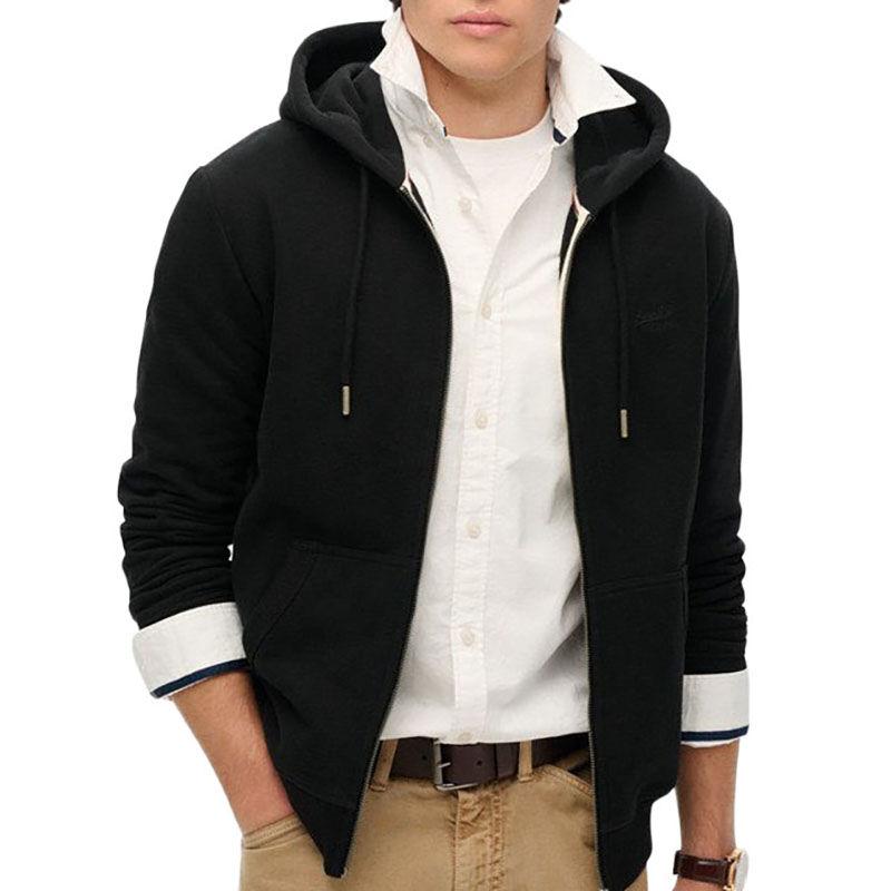 SUPERDRY Машки Дуксер ESSENTIAL LOGO ZIP HOODIE
