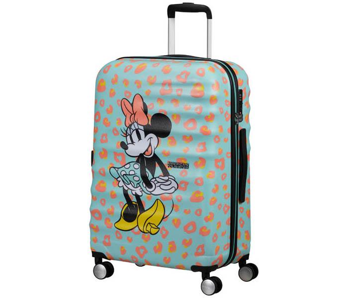 Американски Tourister Wavebreaker Disney Suitcase 67/24 Minnie Pastel Dots