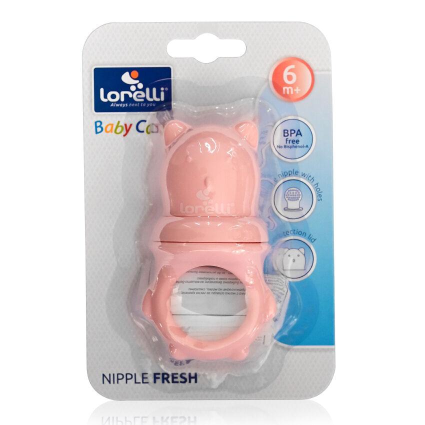 Lorelli Глодалка и цуцла FRESH розева