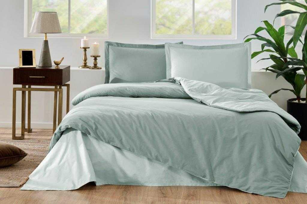 Ozdilek Единечен сет постелнина Colourist 160x220 cm - Зелен