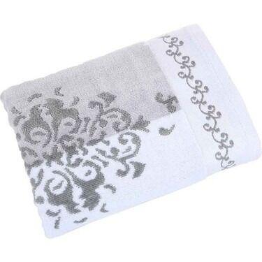 Ozdilek Пешкир за раце Еmily Velvet сив 50x90