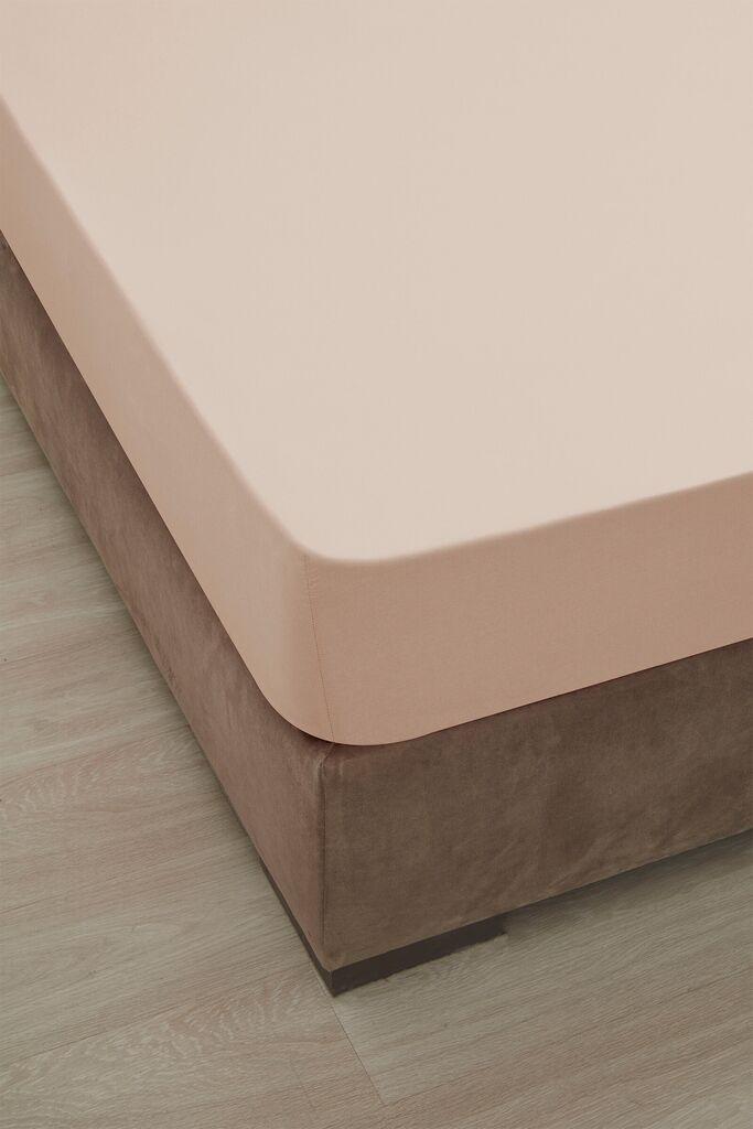 Ozdilek Сет чаршав со ластик за двоен кревет Colourist 160x200 cm - Mink