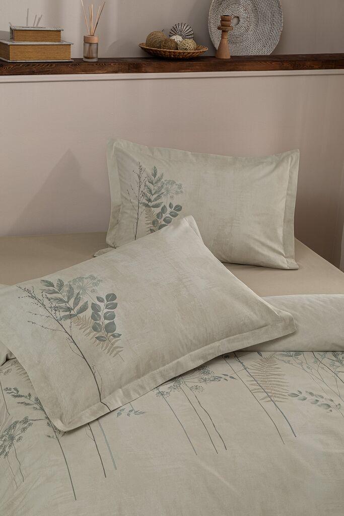 Ozdilek Единечен сет постелнина Conium 160x220 cm - Екру