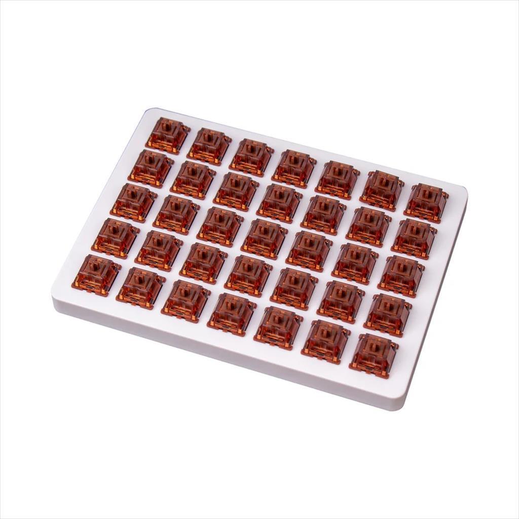 Keychron Механички Свичеви Z113 Gateron Phantom Brown Switch (35 Pcs ) Cherry-Mx /Gateron /Kailh