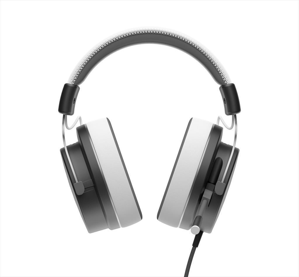 Dark Project Слушалки Жичани, Gaming-Headset Vexo W/Mic, 50Mm Neodymium Driver, 1X3.5Mm, Сиви