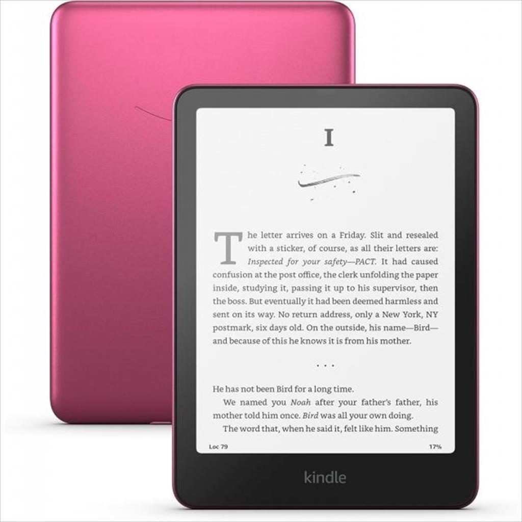 Amazon Таблет Kindle Paperwhite Signature Edition 2024 7" 32Gb 12Th Gen, Ipx8 Rated, Metalic Rasberry