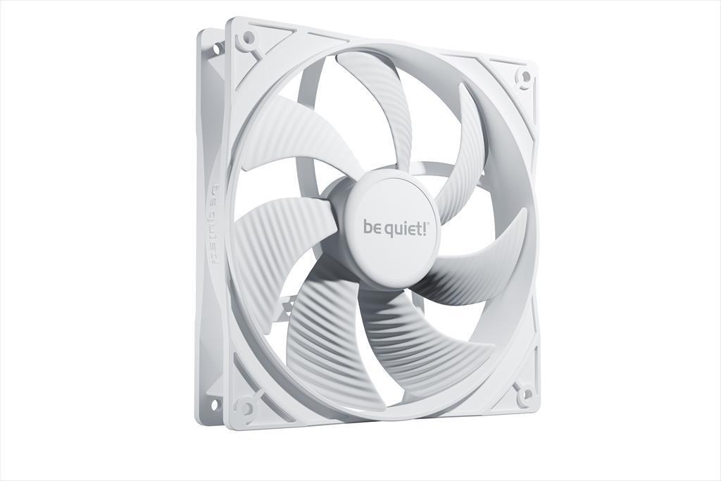 Be Quiet! Кулер Case Fan 140Mm Pure Wings 3 Pwm White 1.200Rpm, Durable Rifle Bearing, Bl112