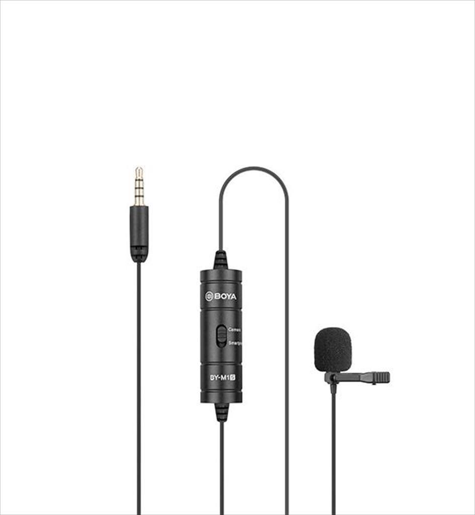 Boya Микрофон Lavalier By-M1S, 1X 3.5Mm Jack, 6M Cable, Omni-Directional