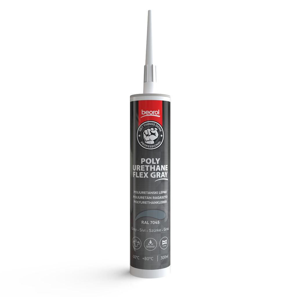 BEOROL Полиуретански лепак 300 ml сив