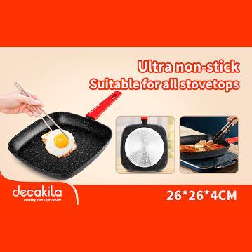Decakila Алуминиумска Тава Kmep016B 26X26X4 Cm Индукциска