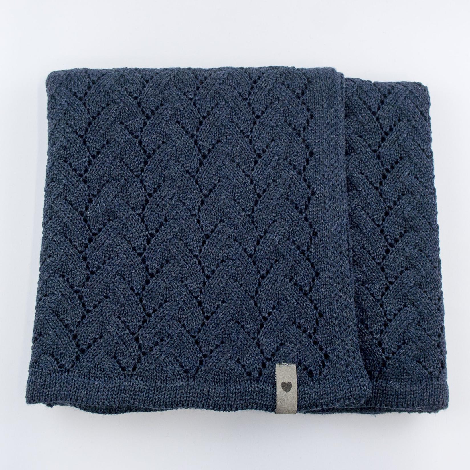 Aliap Ќебе 100% мерино волна - плетка 75/100 cm - графит