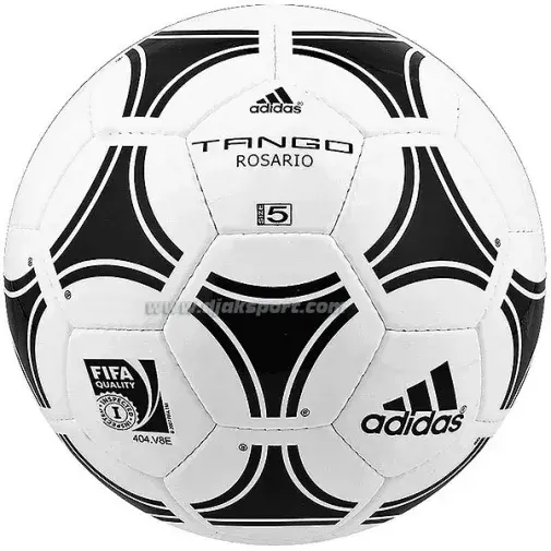 Adidas Фудбалска топка Tango Rosario 656927, Бело-црна