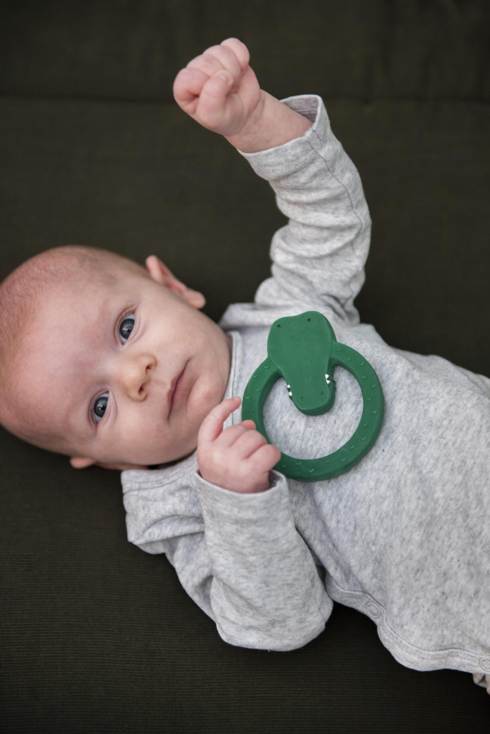 Trixie Кружна глодалка од природна гума Г-дин Крокодил