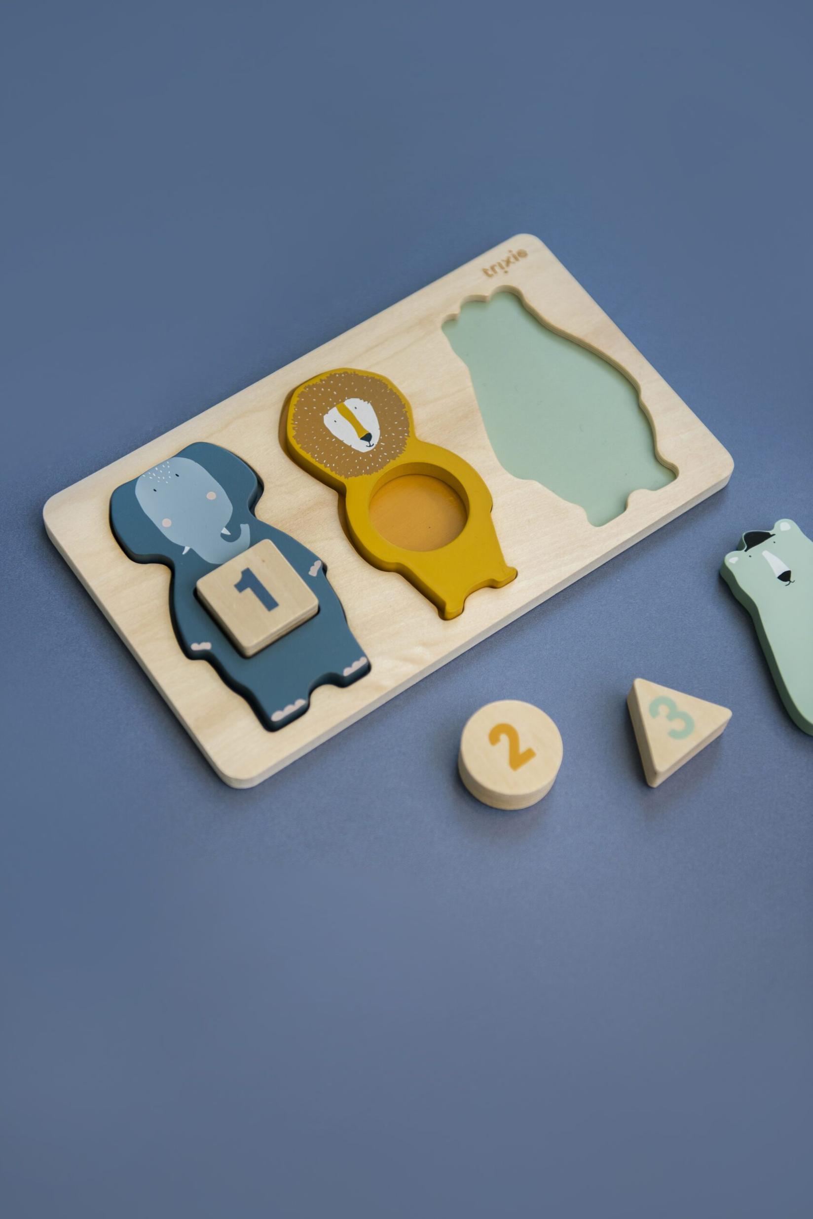 Trixie Дрвена сложувалка броење