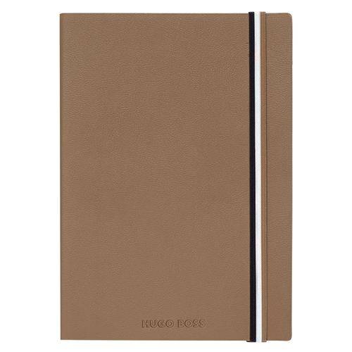 Hugo Boss Нотес, Со ластик, А5, 80гр., 80Листа, Со линии, Iconic, HNH321XL