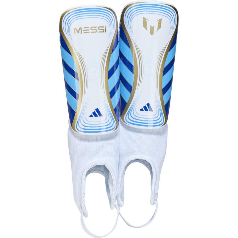 Adidas Kostobrani за момчиња MESSI SG MTC J, бело-сини