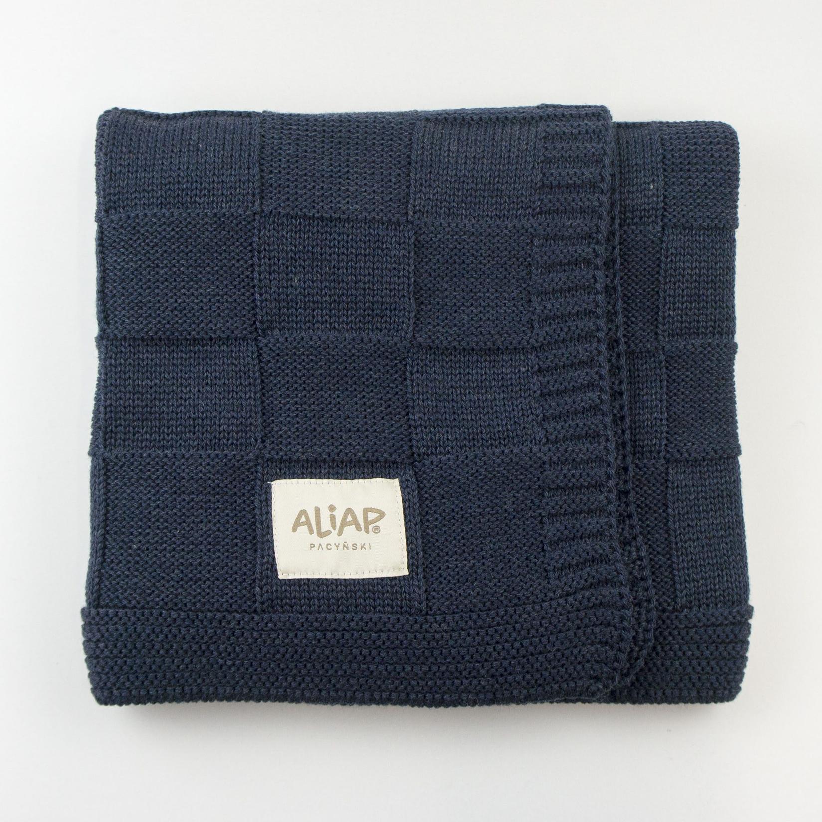 Aliap Ќебе 100% мерино волна - коцки 75/100 cm - графит