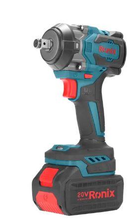Ronix Акумулаторски ударен одвртувач brushless 1/2" 20V 4.0Ah 8655