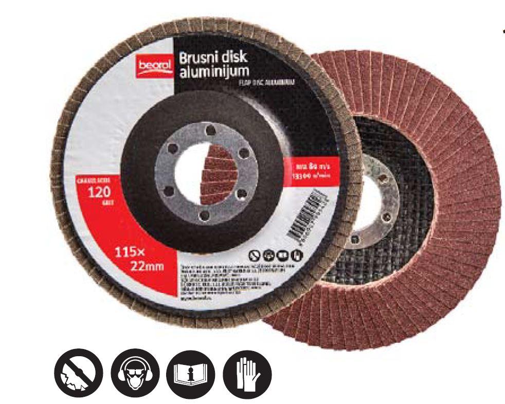 Beorol Брусен диск алуминиум гранулација 80