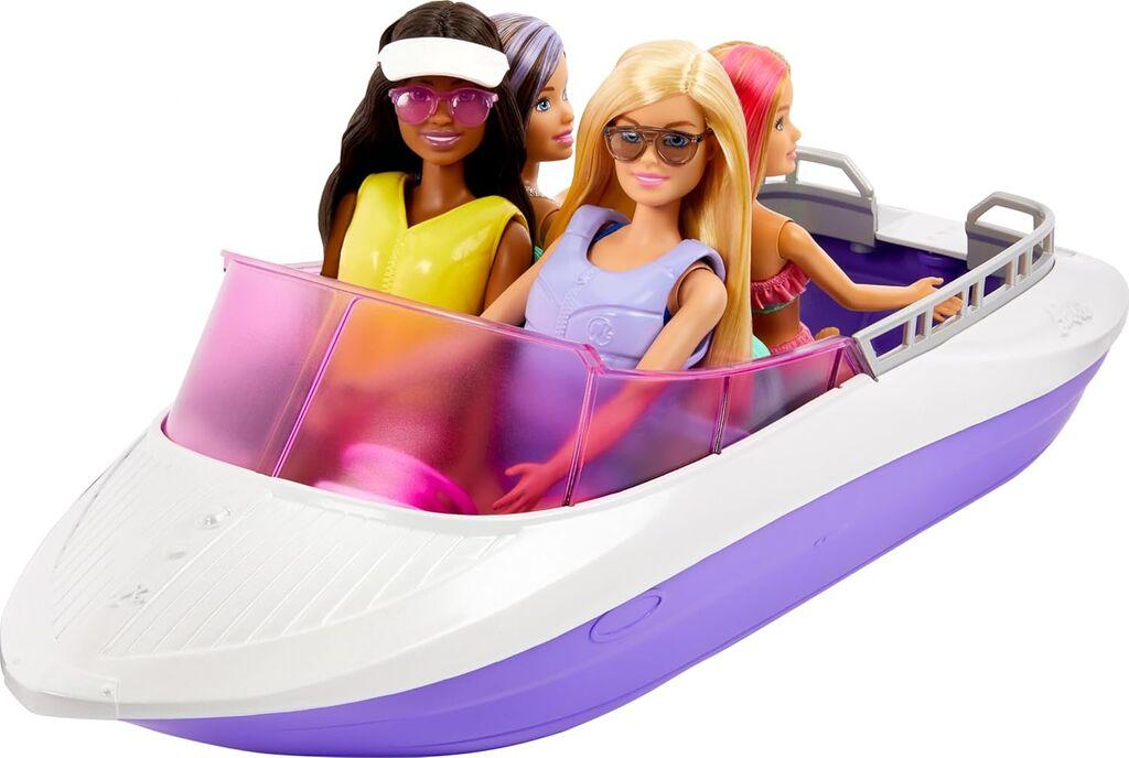 BARBIE Моќ на сирените со брод и аксесоари 2 барбики.. HJK58