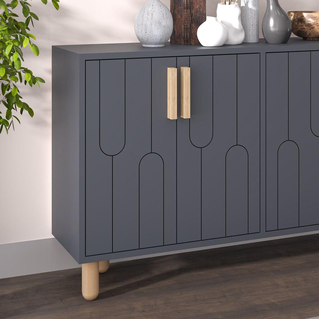 Hanah Home Console Vincent, 120x73,6x29,6 см, бела