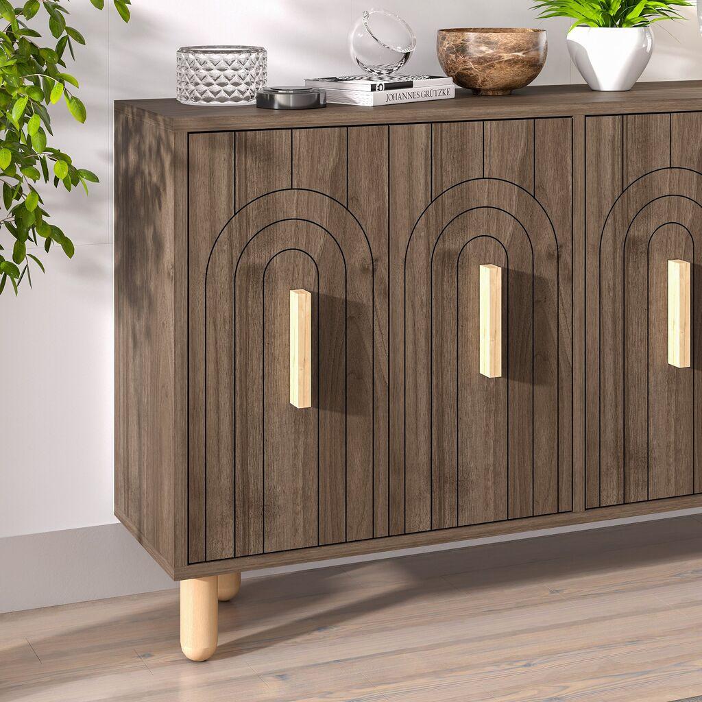 Hanah Home Console Tiger, 120x73,6x29,6 см, бела