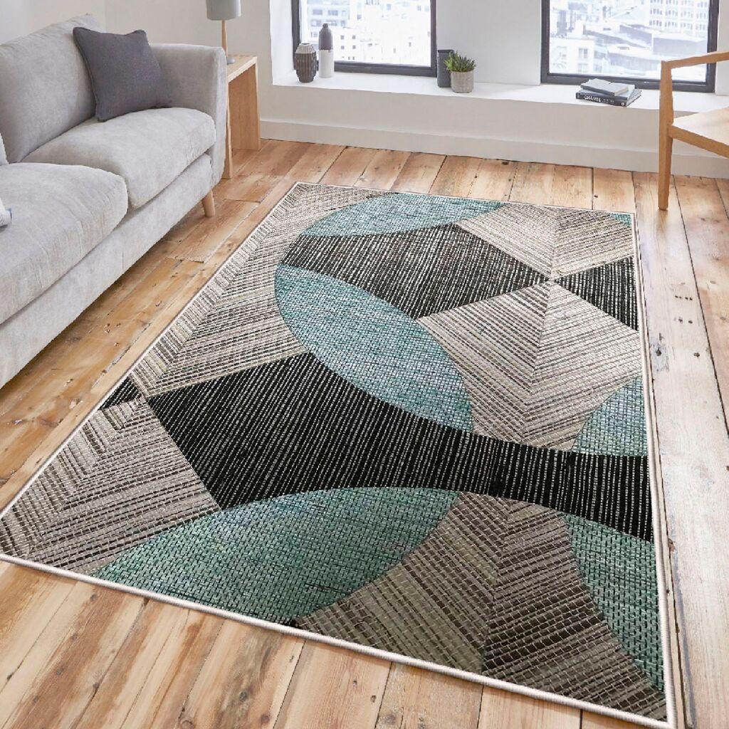 Тепих Conceptum Hypnose Woosonil047, 80x150 см, сино-сив