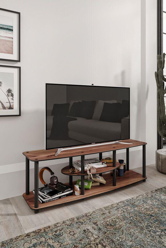 Комода за телевизор Hanah Home од цврсто дрво, 120x35x38 см, даб
