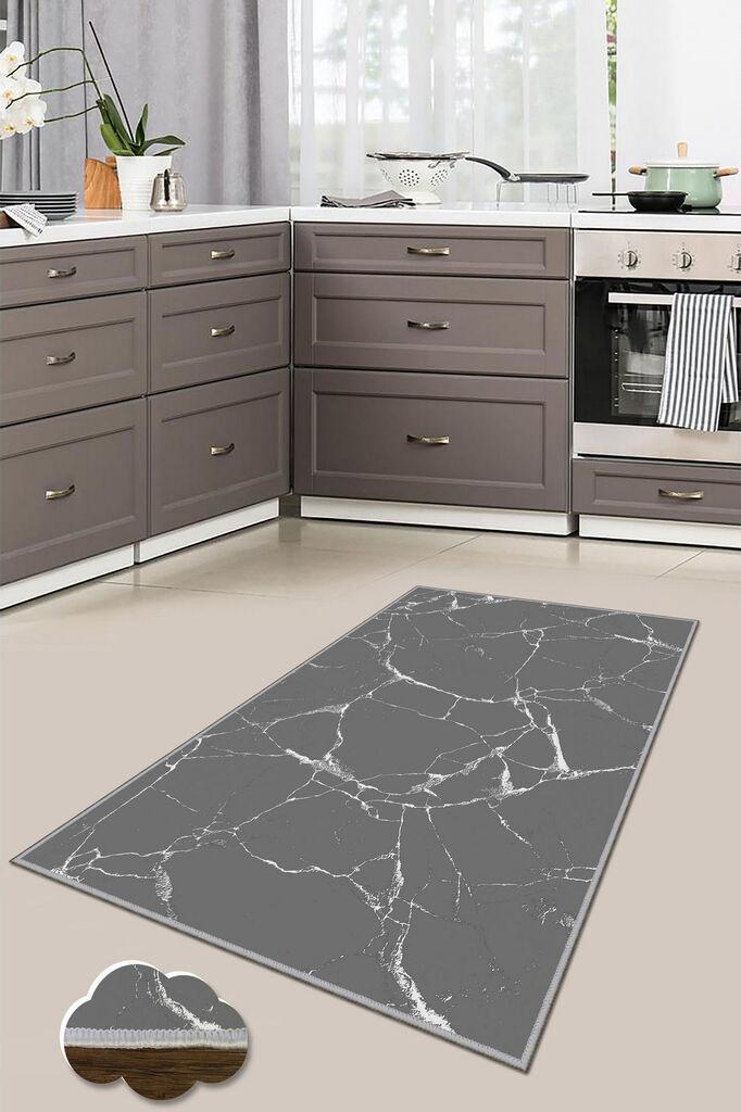 Conceptum Hypnose тепих Wookece208, 100x300 cm, сива