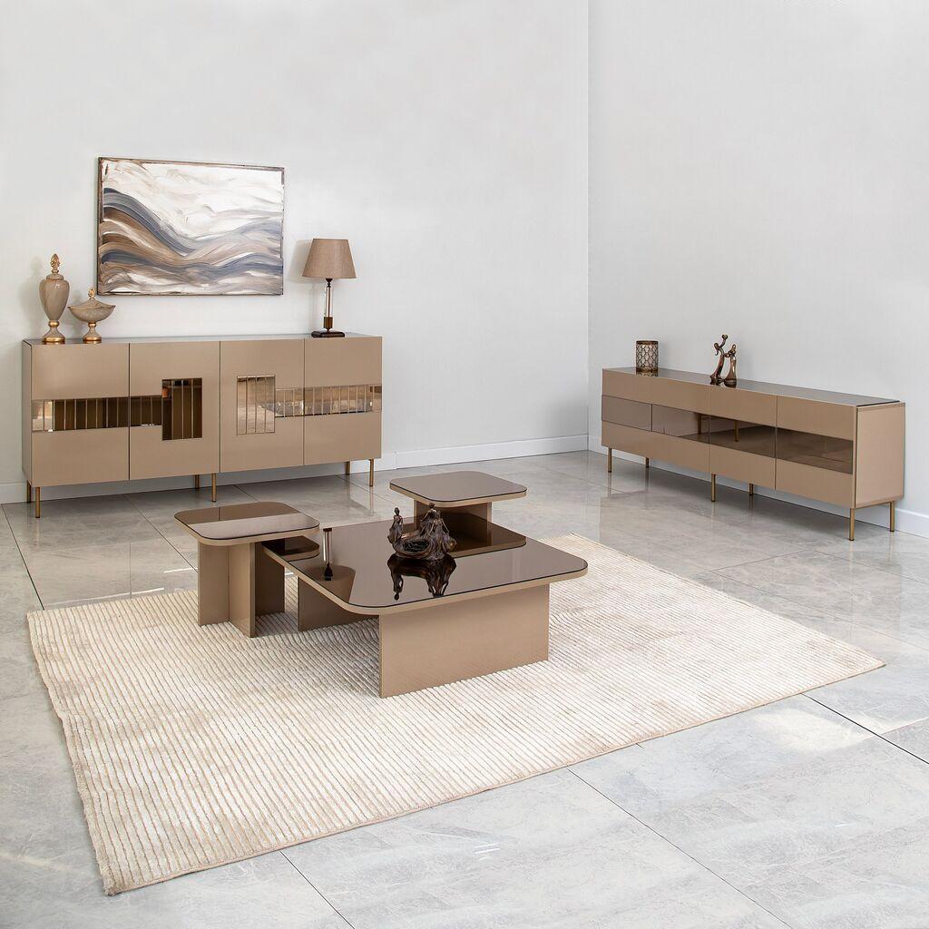 Hanah Home Console Paris, 180x80x40 см, црна