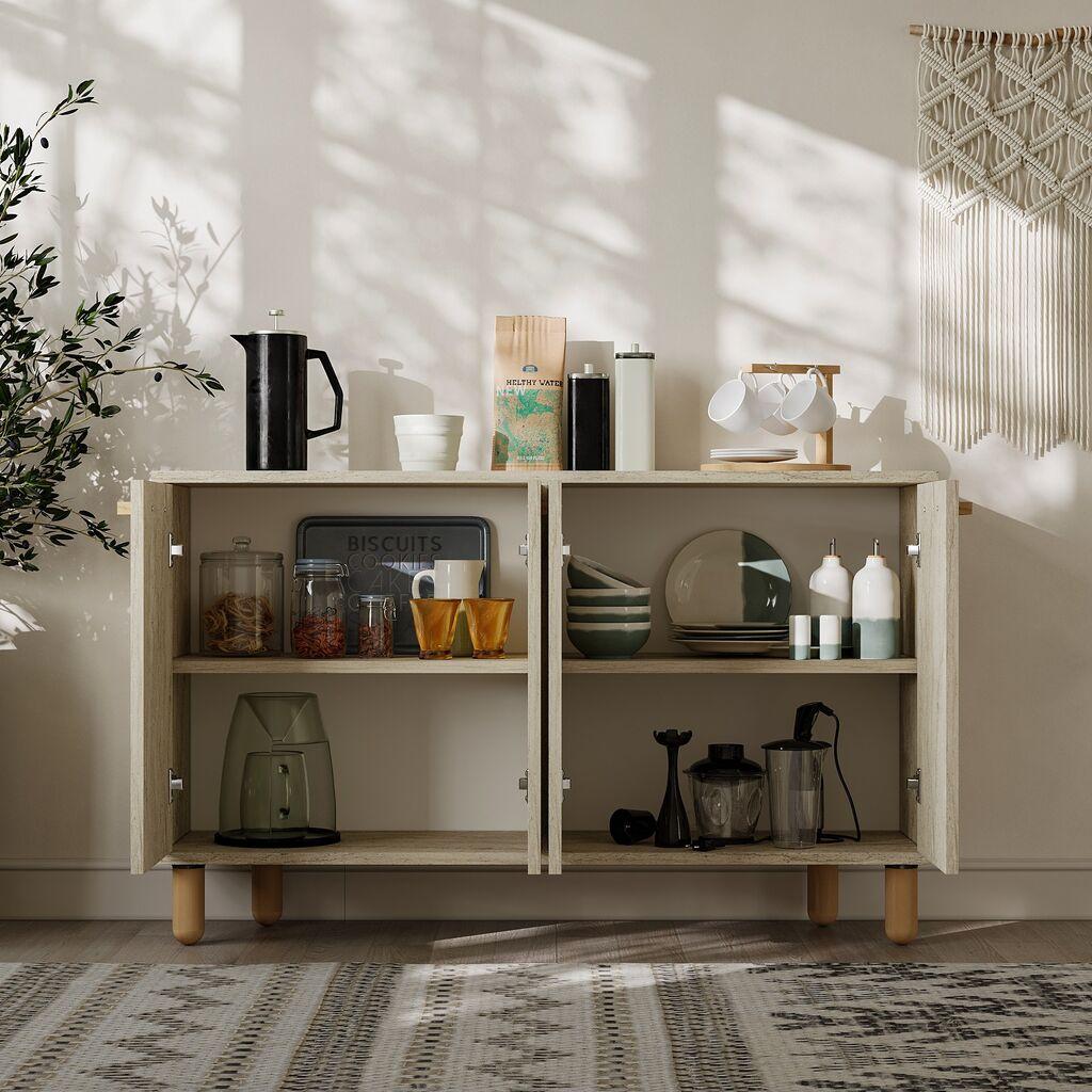 Hanah Home Console Venice, 120x73.6x29.6 cm, песоклива