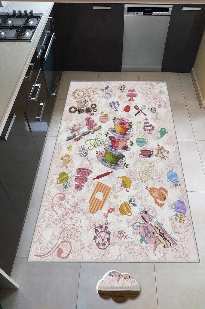 Conceptum Hypnose тепих Wookece243, 80x200 cm, Шарена