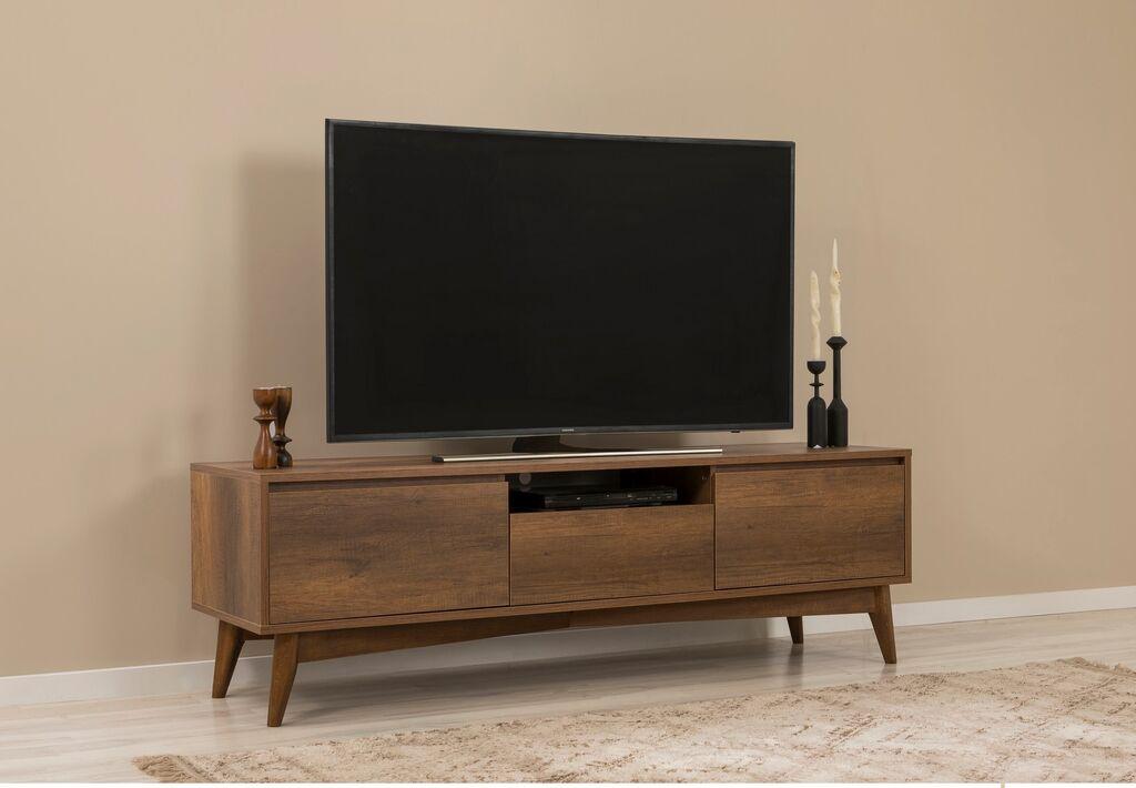 ТВ кабинет Hanah Home Vinah, 170x53x45 см, кафеава