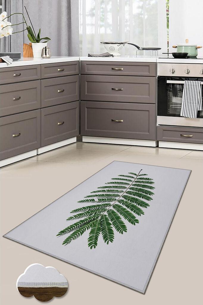 Conceptum Hypnose Carpet Wookece192, 80x200 cm, сиво-зелена