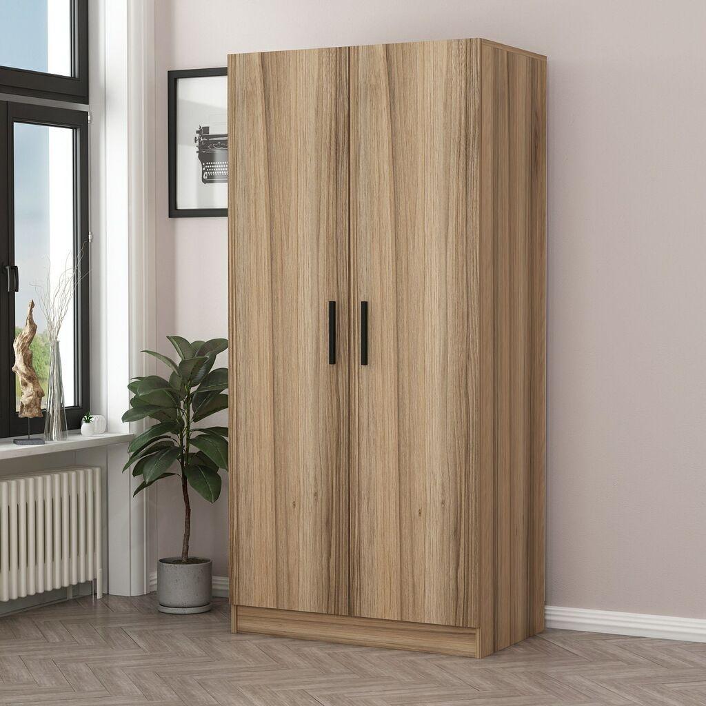 Гардеробер Hanah Home Kale-190, 90x190x52 см, Антрацит