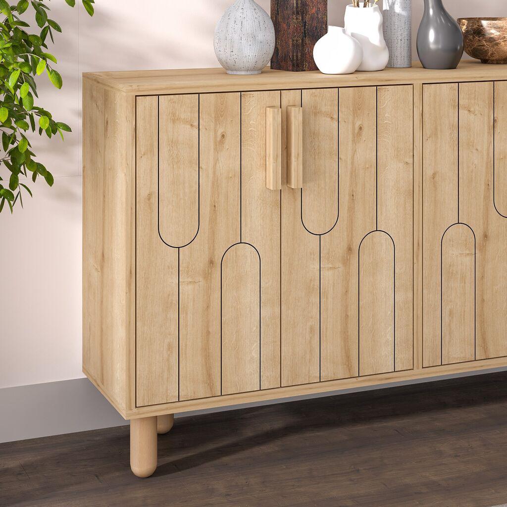 Hanah Home Console Vincent, 120x73,6x29,6 см, бела
